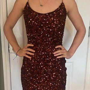 Short Sequin Dress